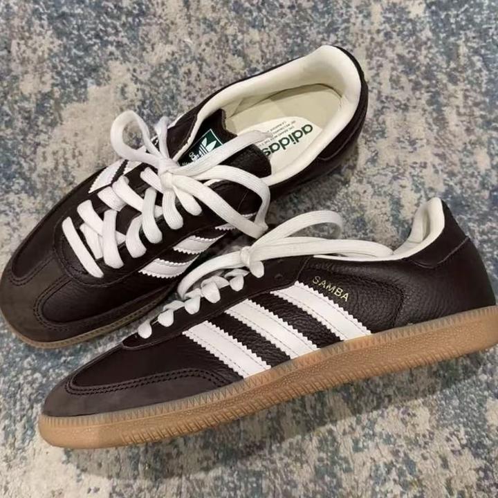 adidas/阿迪达斯三叶草中性琥珀流光Samba经典运动德训鞋JR0891