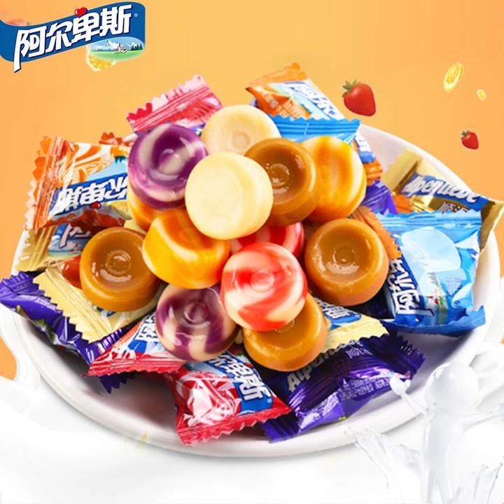 阿尔卑斯喜糖水果味牛奶硬糖混合口味订婚结婚专用混装结婚喜糖