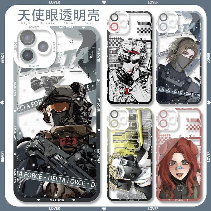 三角洲行动适用华为MATE70壳pura80透明p60/50e威龙麦晓雯40p