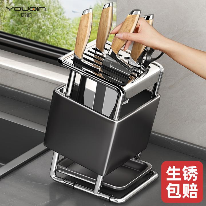 刀架置物架2025新款菜刀架厨房刀具收纳架高颜值多功能放刀座