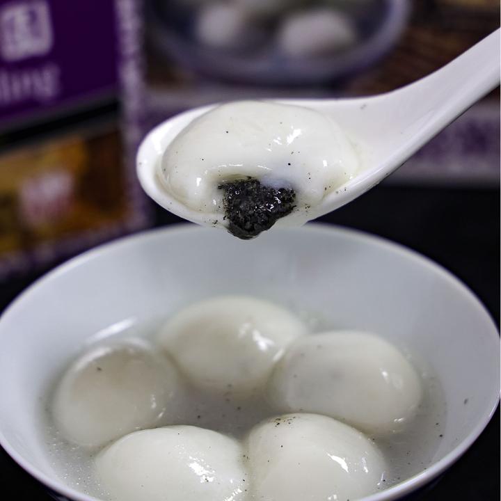sanxue/三雪食品猪油黑芝麻汤圆礼盒装