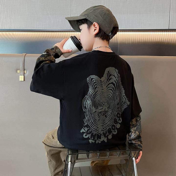 童装男童春装卫衣2025新款中大童衣服春秋款休闲男孩上衣春季儿童