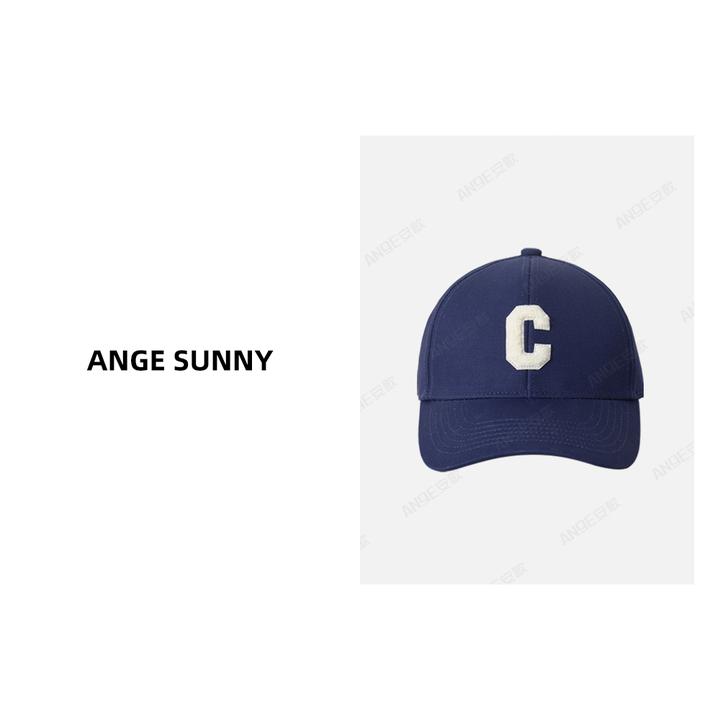 ANGE SUNNY【杨幂同款 C字棒球帽】休闲百搭字母刺绣棒球帽
