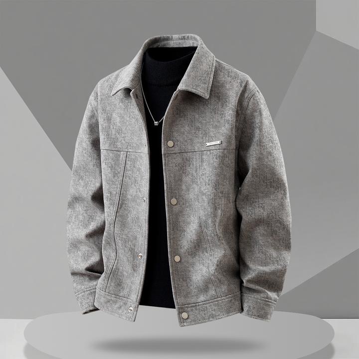 秋季外套痞帅慵懒风男装2025新款爆款男生衣服高级感时尚翻领夹克