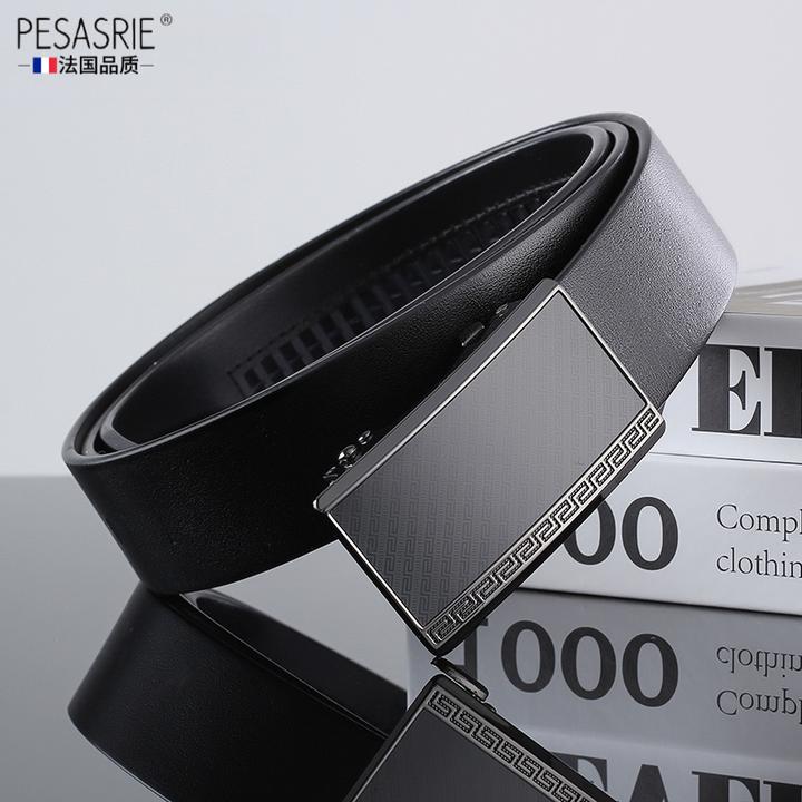 皮带男士2025新款真皮商务休闲时尚头层牛皮腰带男奢侈品高档礼物