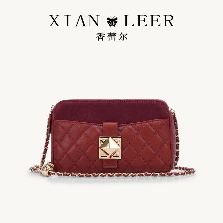 XIANLEER香蕾尔女包2025新款爆款链条包包女士高级感单肩斜跨包