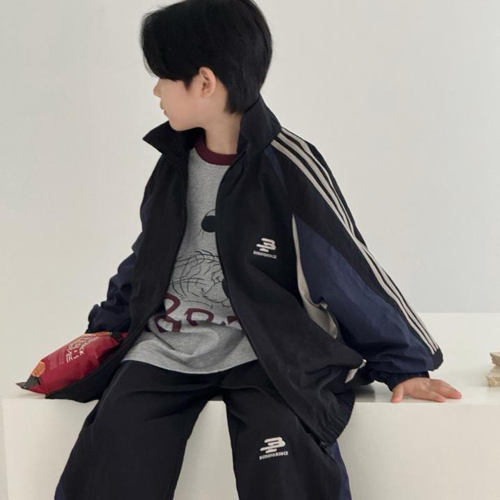 【小哥童装】休闲风男童秋款拉链运动风套装中大童韩版两件套56167