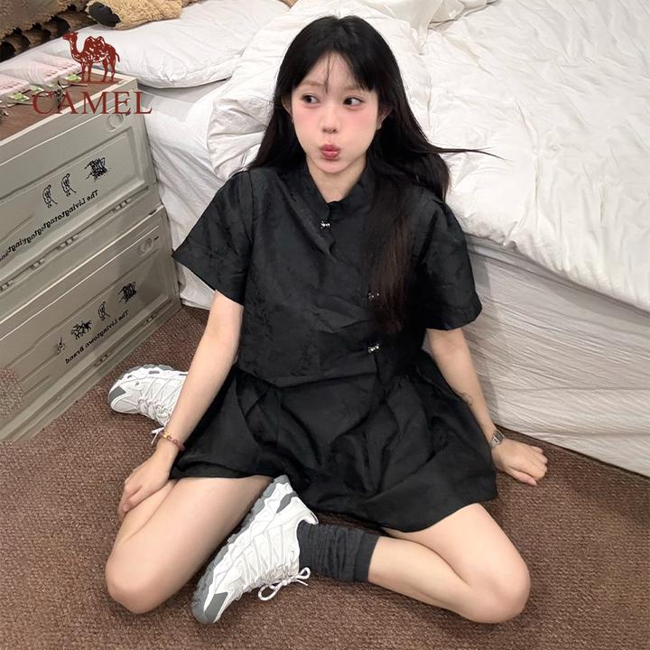 【清岩密网版】骆驼清岩登山鞋密网流光风2025秋透气户外运动鞋女GC