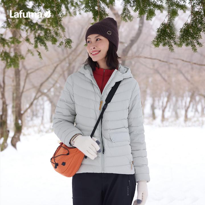 【700蓬排骨羽绒服】LAFUMA户外25秋冬连帽轻量女羽绒外套LFJU5CY60