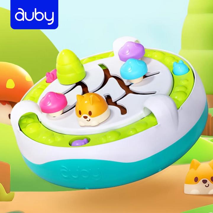 Auby/澳贝猫抓老鼠桌游宝宝益智早教1-5岁思维逻辑训练益智玩具