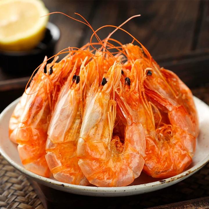 烤虾干特大虾干干货炭烤对虾海虾干货海虾零食香烤虾即食大号特产