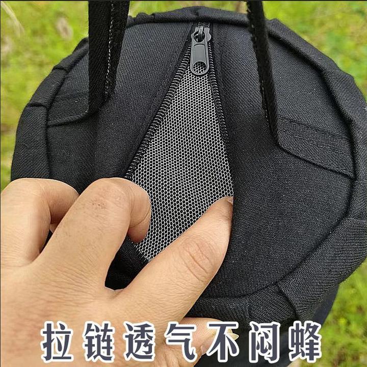 收蜂笼养蜂蜜蜂牛仔布招蜂笼诱蜂器野外收中蜂工具加大捕蜂器蜂具