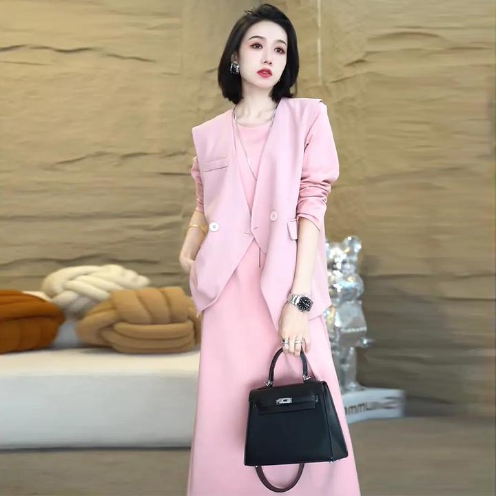 高级感西装马甲外套女士2025年夏季新款时尚气质显瘦百搭马夹上衣