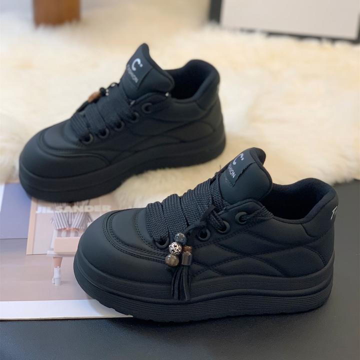 厚底时尚高帮小白鞋女2025年秋冬新款爆款韩版休闲百搭运动休闲鞋