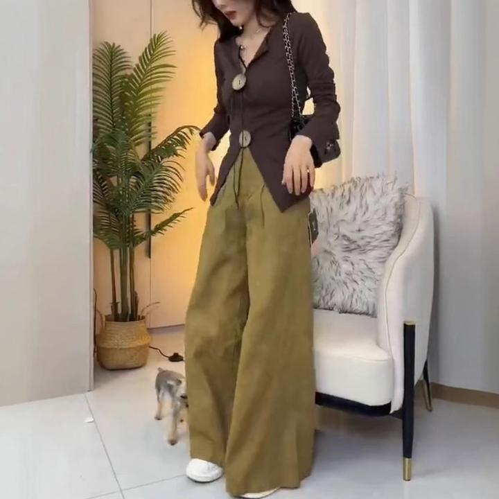 新款时尚洋气百搭精品女装F1310