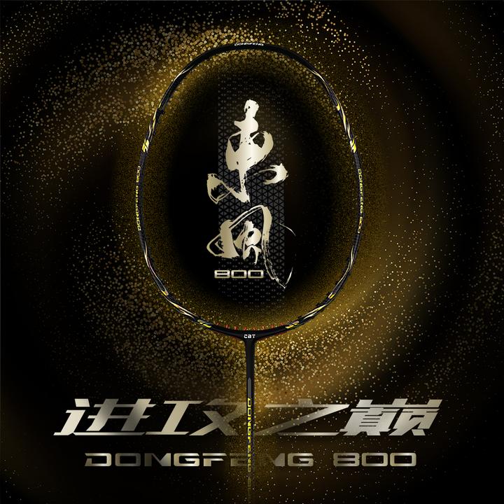 [中羽优品CBT]东风800超高端进攻拍 50T高模量碳素 进攻感十足