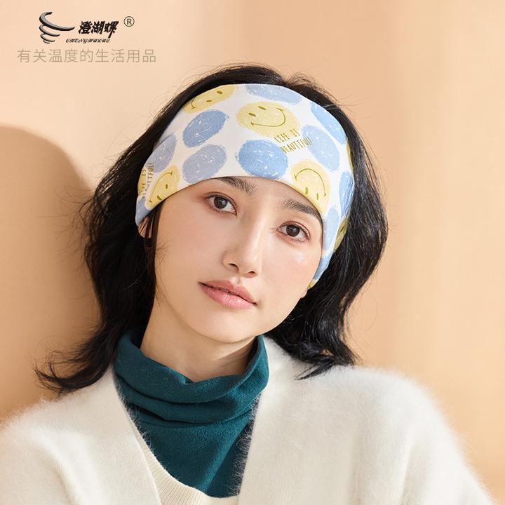 charholo纯棉月子发带春夏薄款护额头带护脑门抹额束发产妇头巾