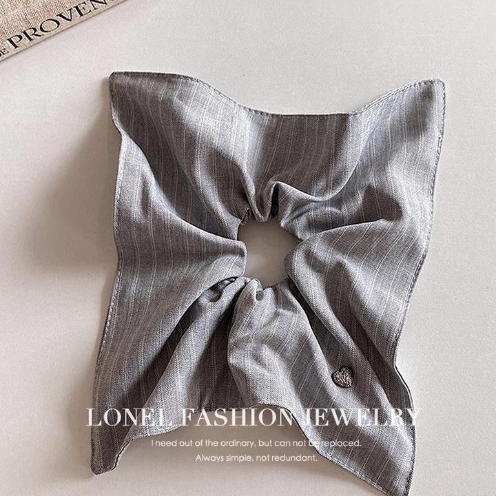 Lonel/洛奈雾都浪漫发绳头绳头饰法式甜美风发圈飘带通用