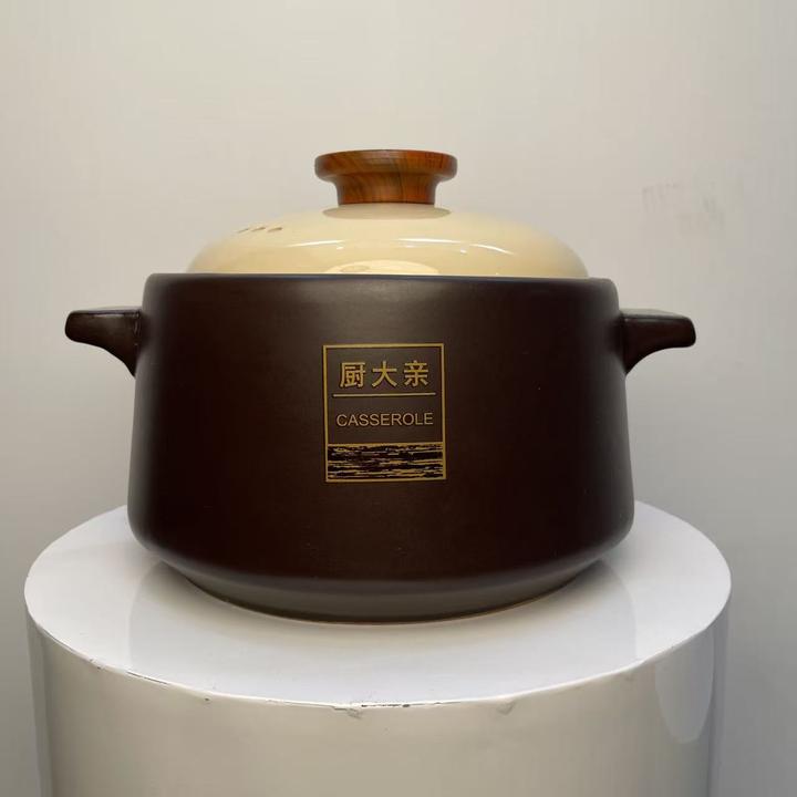 厨大亲正品7升大容量砂锅干烧不裂耐高温燃气灶专用炖汤瓦罐