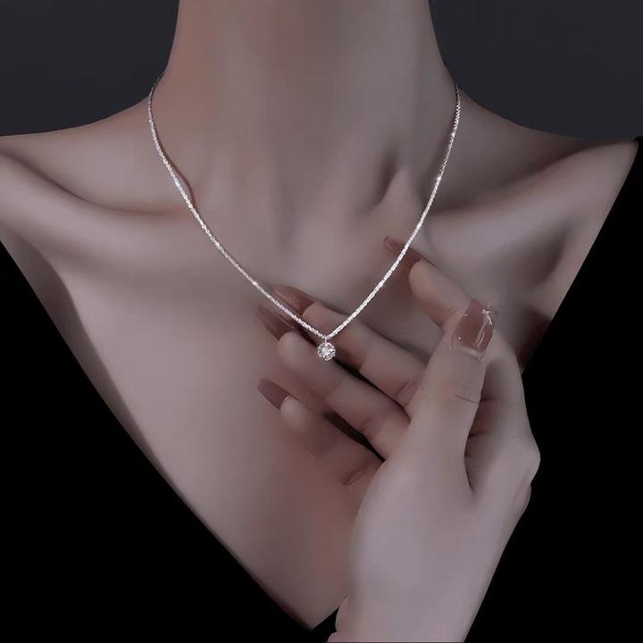 合金锆石项链 精美爆款气质轻奢时尚满天星项链精致百搭高级感ins