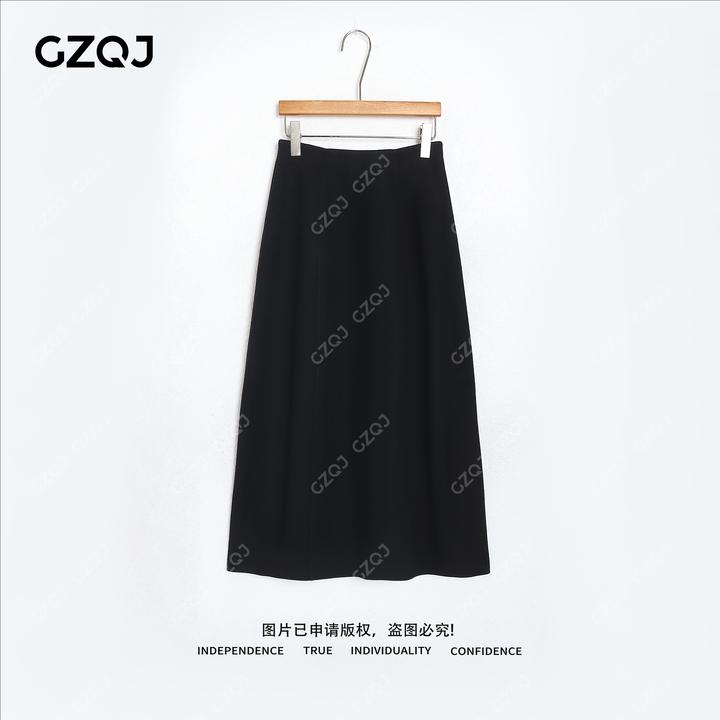 老琴私服【南瓜半裙】桑蚕丝山羊绒显瘦A字伞裙花苞半身裙女冬0912