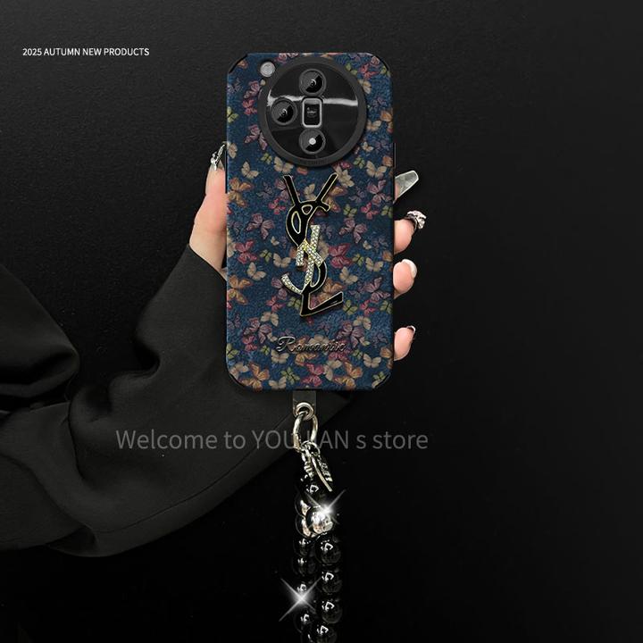 汇客凡品【OPPOFindX7/Pro】潮牌网红复古蝴蝶防摔手机壳女款