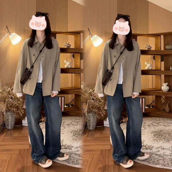 巨好看的中长款风衣外套女2025秋季新款韩版薄款正流行爆款小个子