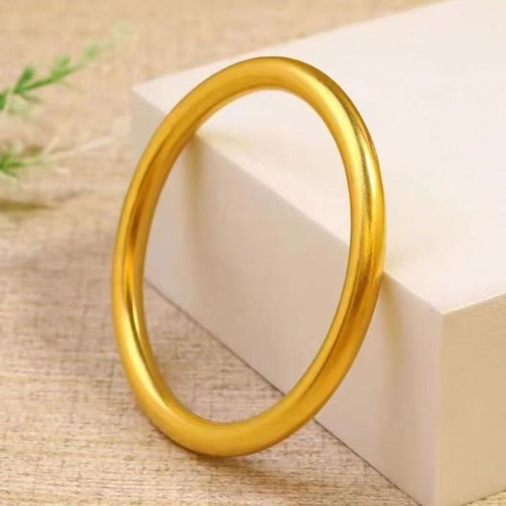 合金手镯 合金手镯 新中式国潮素圈手镯经典百搭简约款精美不掉色