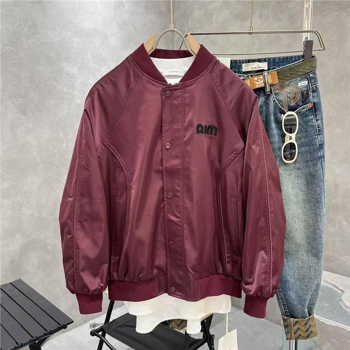 棒球服外套男士2025新款休闲痞帅宽松春秋季美式飞行员情侣夹克装