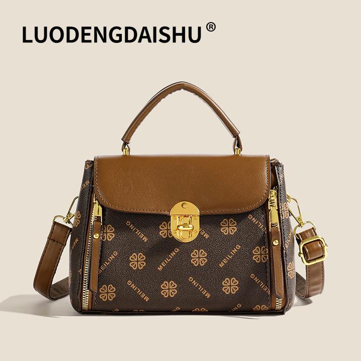 【长23宽11高17】新款单肩包大容量手提包休闲斜挎包百搭女包3506