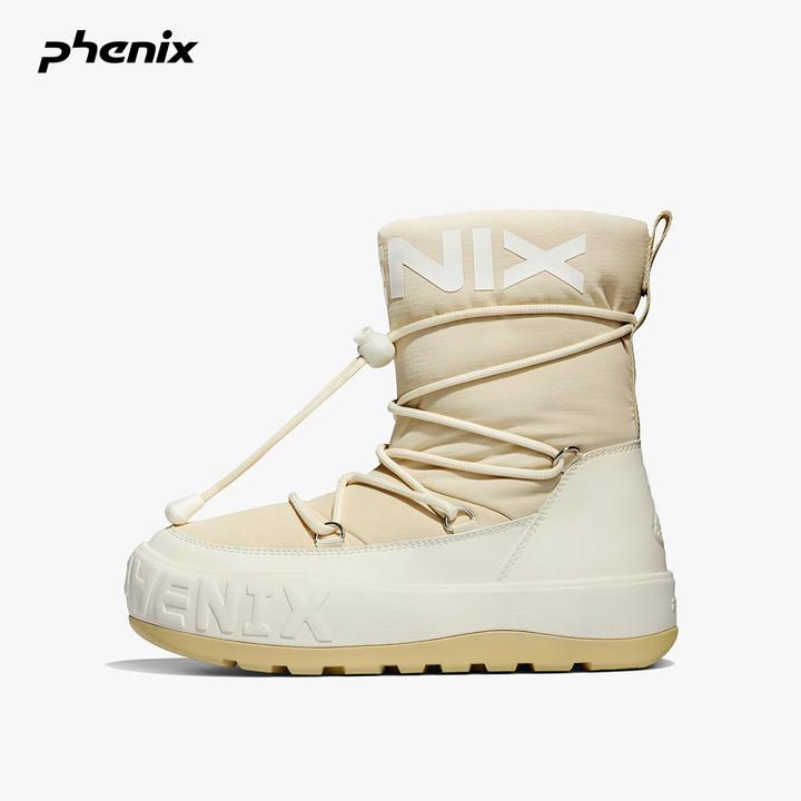 phenix菲尼克斯户外高帮雪地靴女款2025冬季新款加绒保暖厚底棉鞋