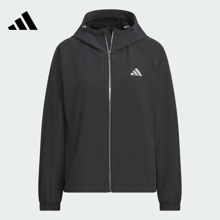 adidas阿迪达斯女子ALL DAY WV JKT梭织连帽外套KC0028