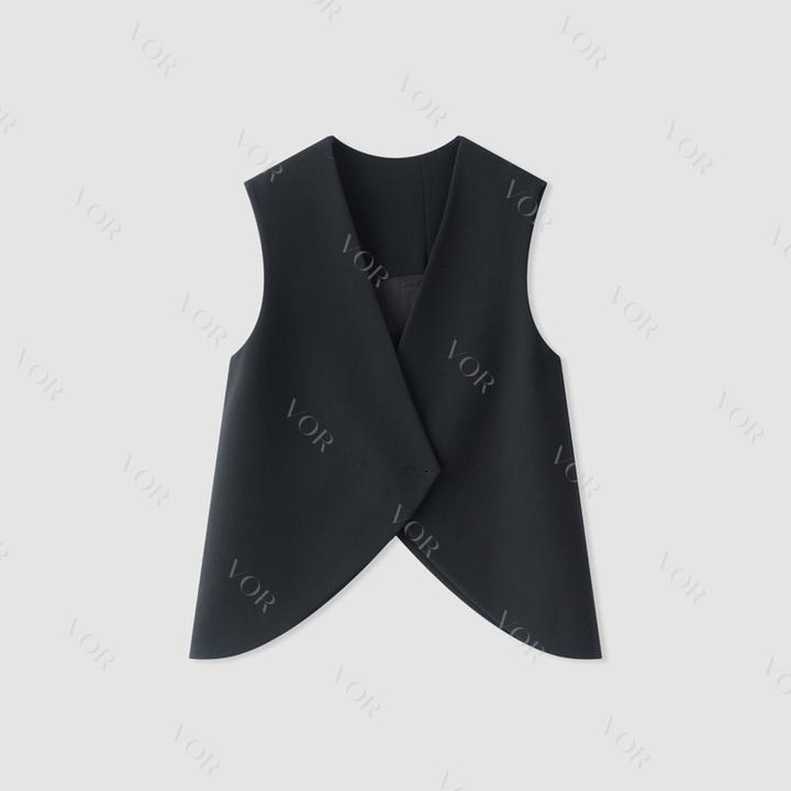【冬姐自主品牌】VOR 100%绵羊毛 马甲 V25300290