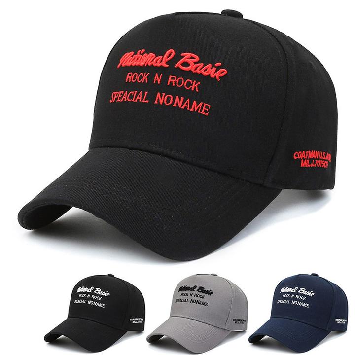 新款字母刺绣鸭舌帽加肥加大码帽子春秋休闲大头围遮阳五片棒球帽