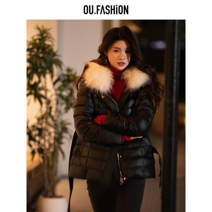 OU.FASHION/欧点气质百搭短款羽绒服1092440108