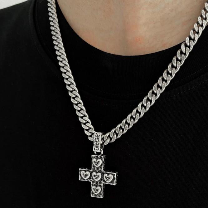 铜项链 铜项链【明星同款】BABAMA祝你好运项链项链项链男男生