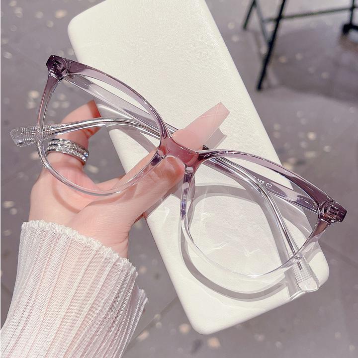 【女款】高级感猫眼近视镜大脸素颜显瘦百搭可配有度数散光25226