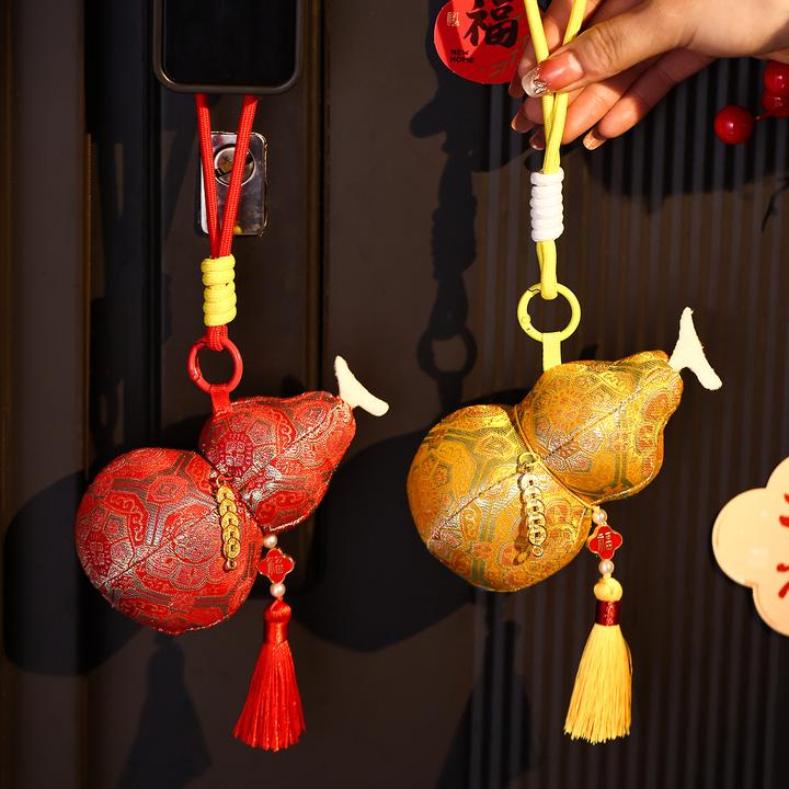 马年葫芦挂件2026新款春节过年客厅入户门吉祥葫芦挂饰新年装饰品