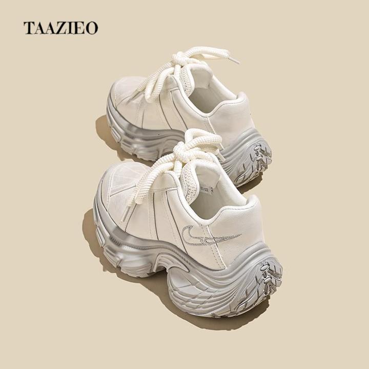 TAAZIEO复古厚底增高巴黎老爹鞋女款秋季新款爆款百搭休闲运动鞋