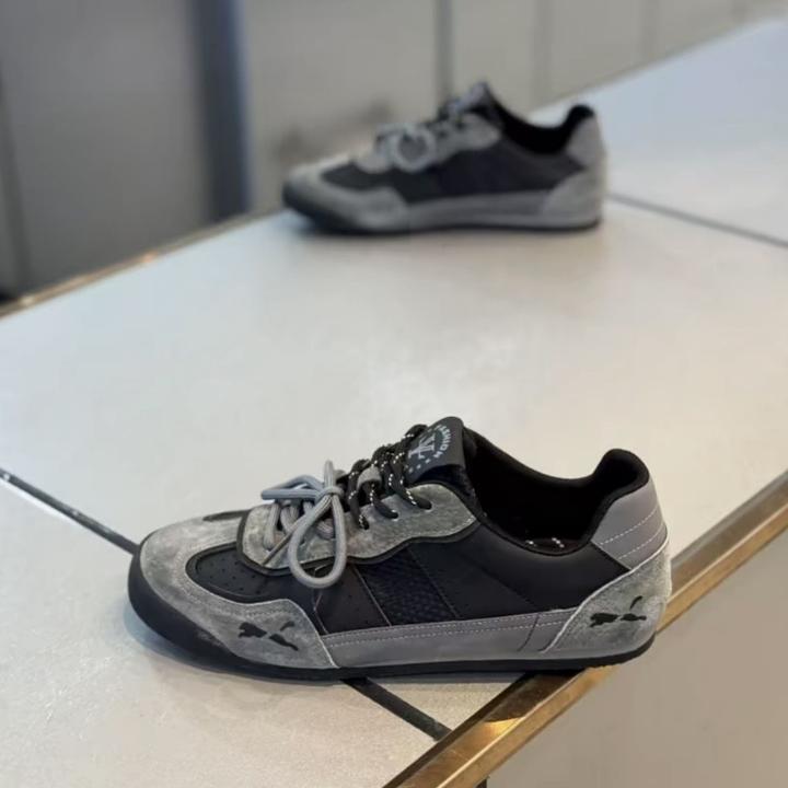 【香港DcSU&Shoes官方正品】2025夏季新款时尚百搭舒适皮网拼接阿