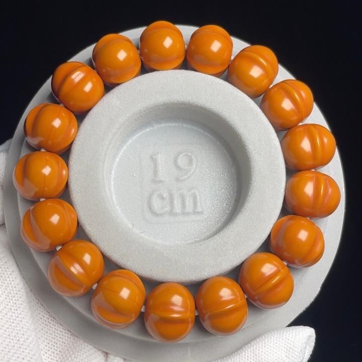 毕业级全品聚宝盆料三花鲨鱼手串15 +左右