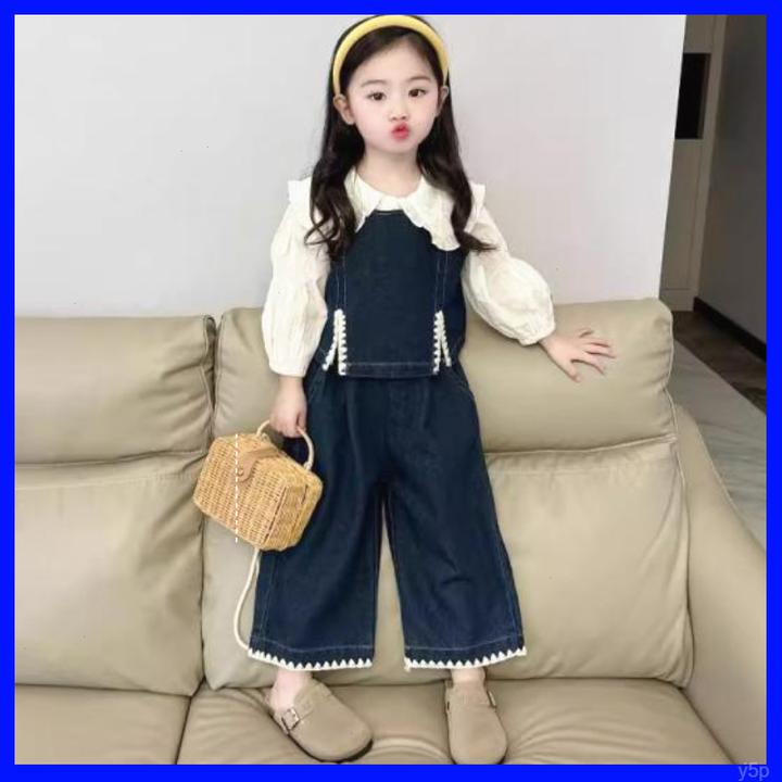 春12岁女童套装女童6岁秋季套装小公主春装三件套2025春季新款女