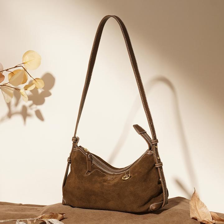 岩牛【小浩一生】秋冬新款hobo腋下包大容量通勤单肩包YN3675