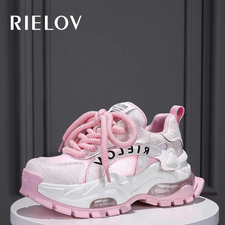 厚底老爹鞋女2025夏季薄新款增高7.5cm气垫时尚运动鞋子女