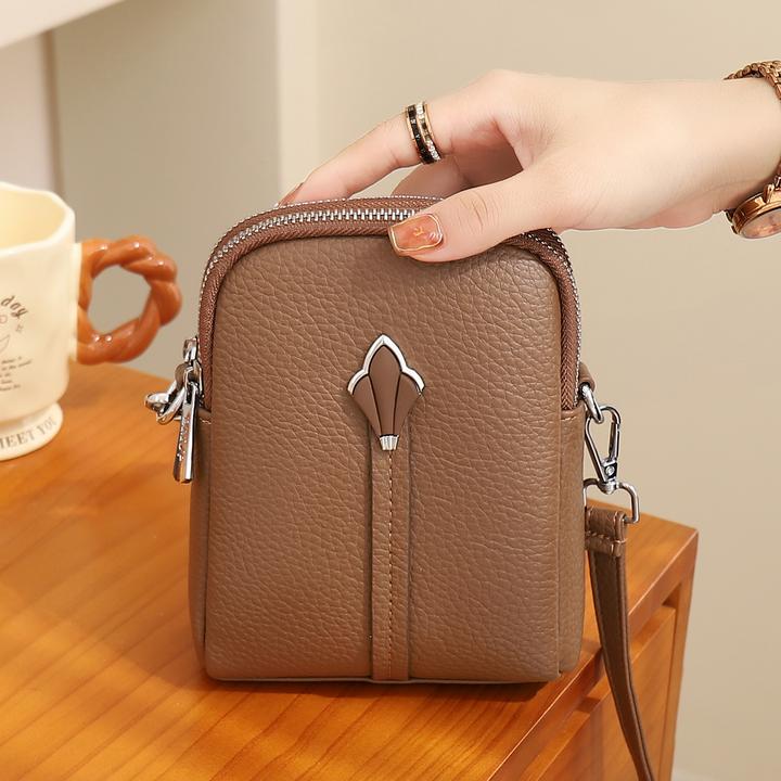 手机包女斜挎2025新款秋冬单肩小包包妈妈包外出散步装手机斜挎包