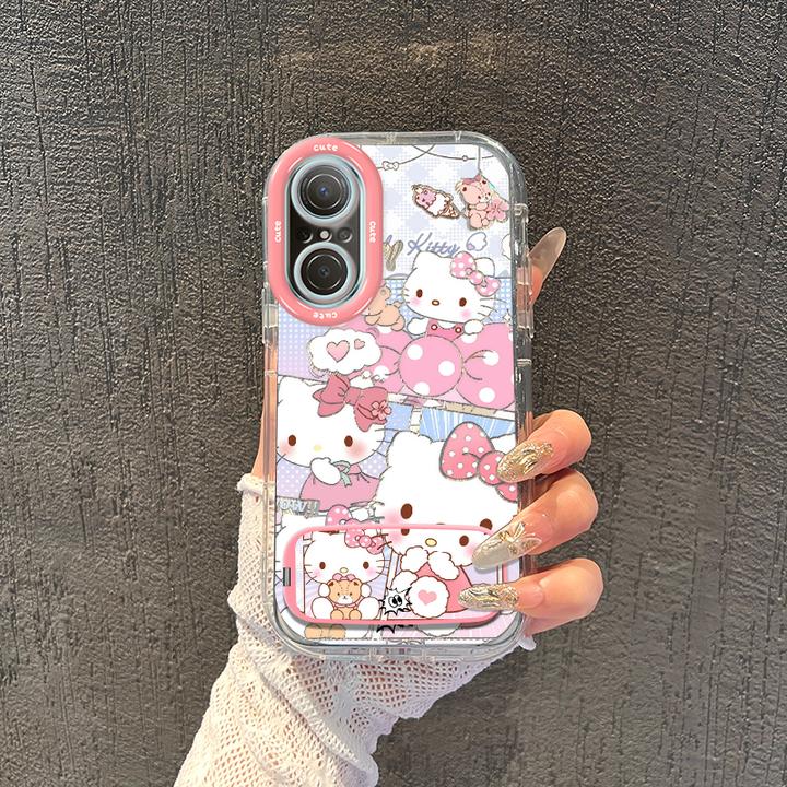 粉红凯蒂适用华为nova9Pro手机壳nova9SE防摔ins奶油羽纱壳高颜值