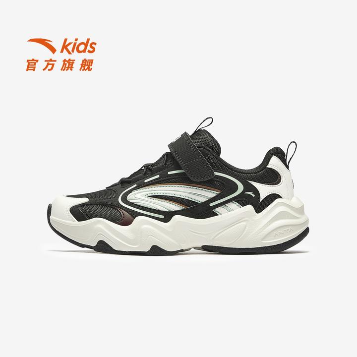 熔岩安踏儿童男大童休闲鞋2025新款上新舒适防滑耐磨青少年运动鞋