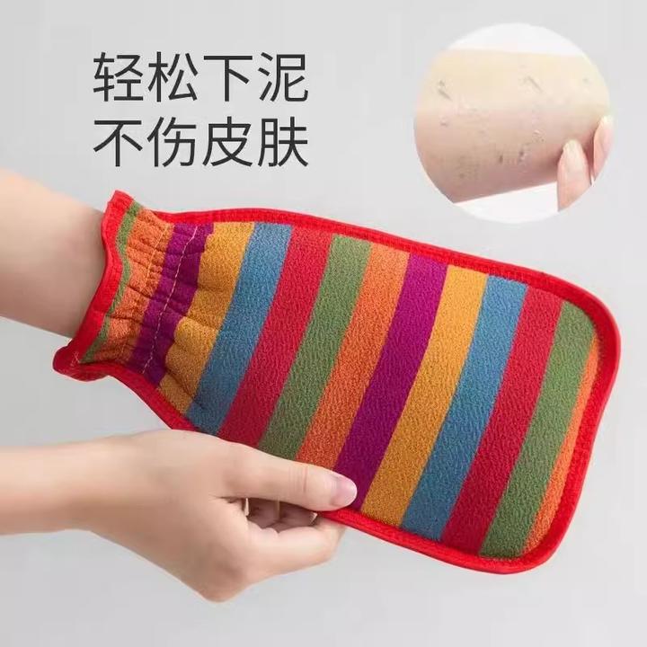 澡堂搓澡巾男女士专用澡巾强力搓泥粗砂洗澡巾擦后背搓澡神器家用