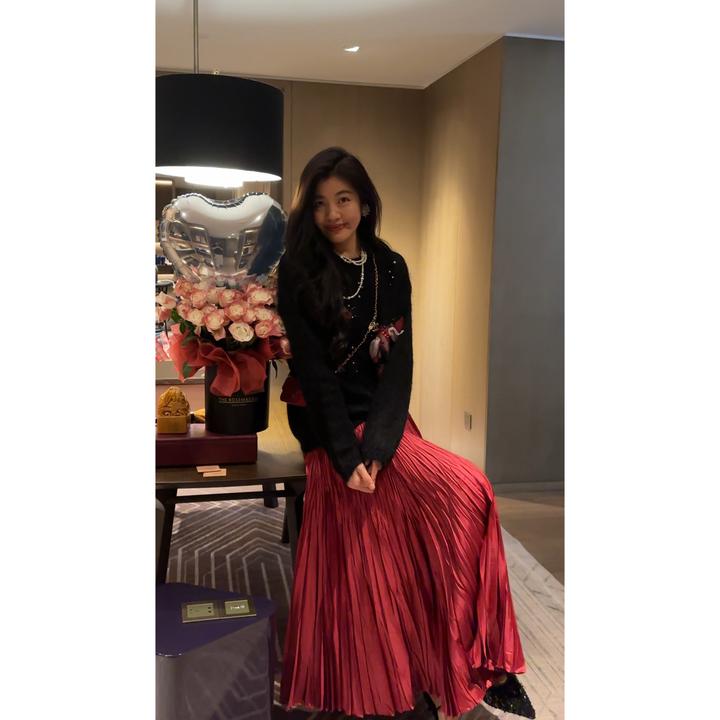 【N·COU】25秋新款【锦鲤】立体定染亮片钉珠毛衣DY10083