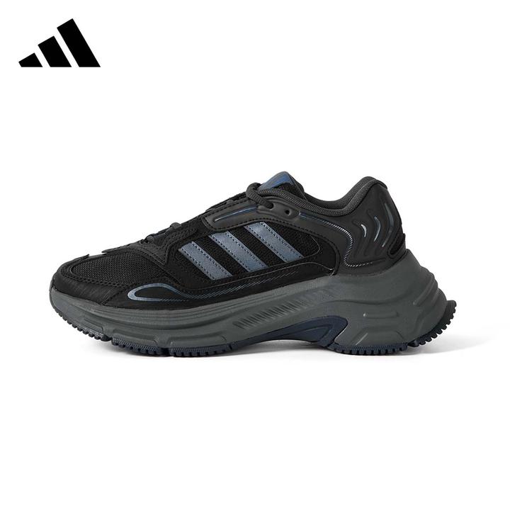 adidas/阿迪达斯老爹鞋女鞋流光风黑色跑鞋情侣运动鞋增高HQ5012